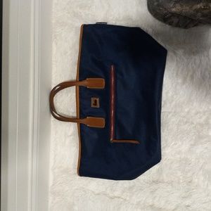 DOONEY BOURKE  HOBO BLUE BROWN